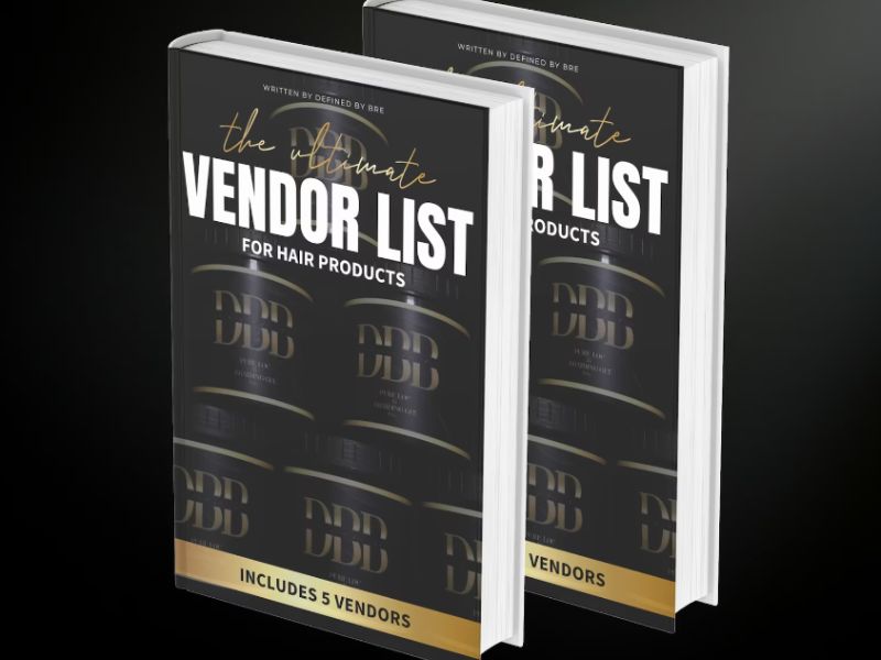 Books are an important source that provides a list of reliable hair vendors' information