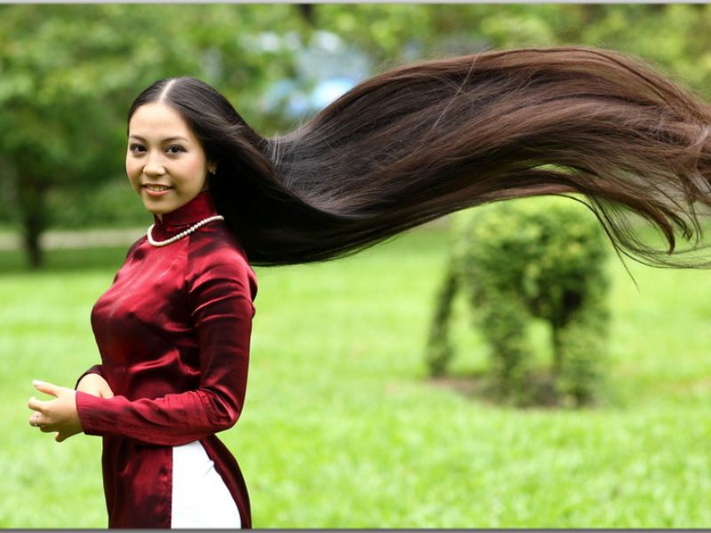 The virgin Vietnam hair famous are the best high-quality hair extension in the world