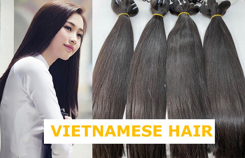 Vietnamese human hair is considered a good choice in the market due to its smooth, straight, and silky qualities