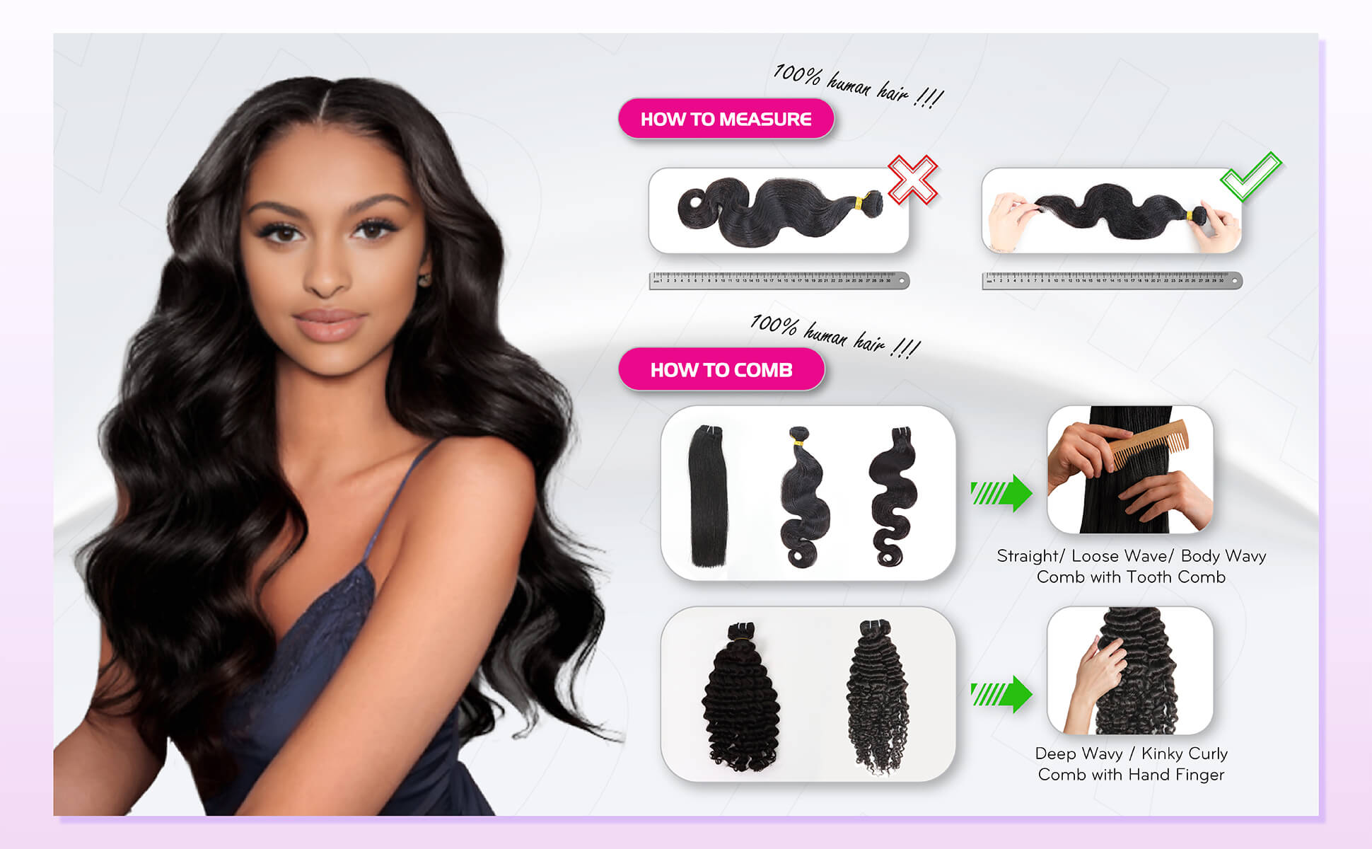 Vietnamese Water Body Wave 13x4 Ear to Ear Lace Frontal With 3 Bundles