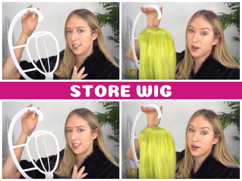 Storing wigs