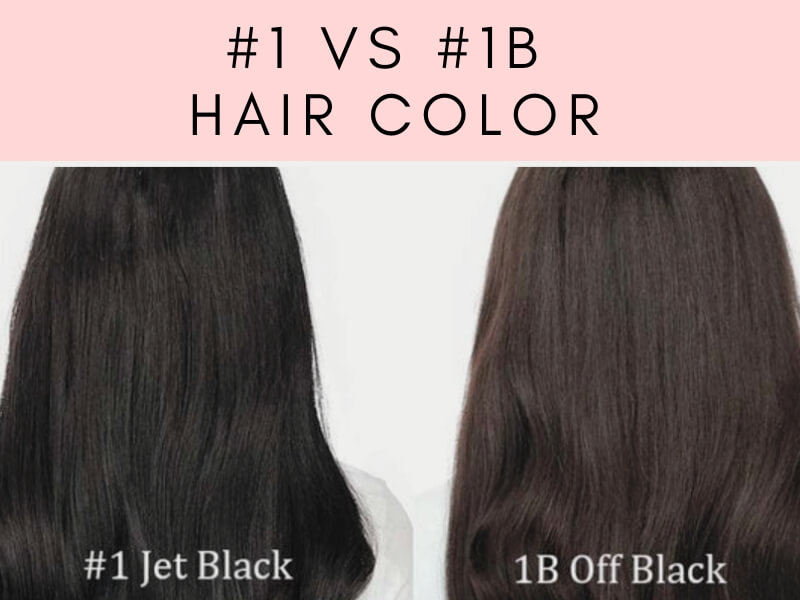 When comparing #1 and 1B hair colors, it’s important to understand their distinct characteristics. 