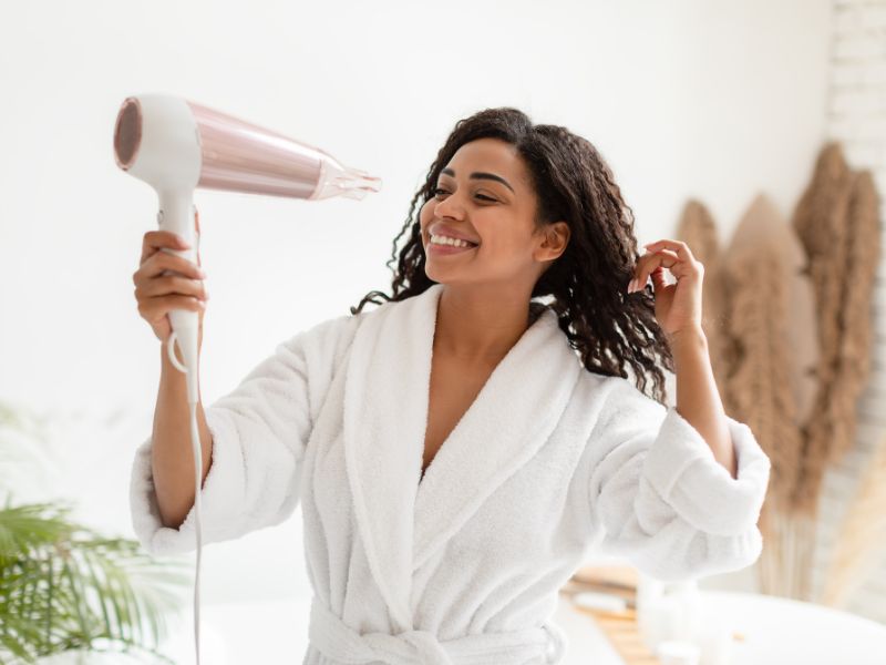 A hairdryer can help soften the adhesive, making it easier to remove