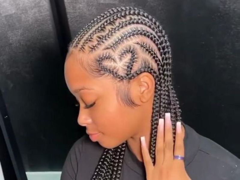 10+ Unique Cornrow Braids Heart Styles to Elevate Your Look