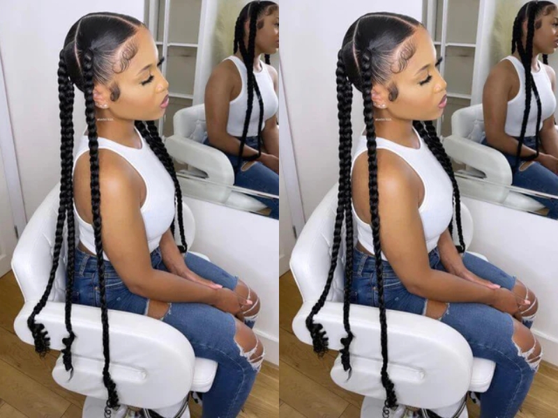 Jayda Wayda boho braids