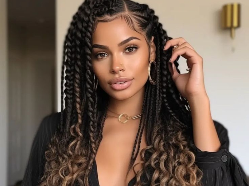 Side braid hairstyles for date nights