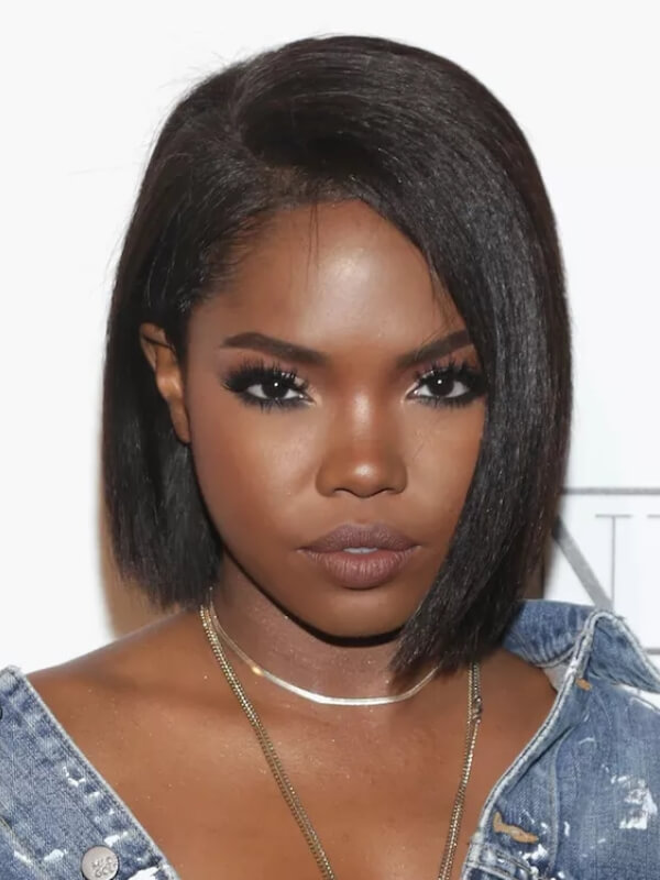 Ryan Destiny’s bob haircut is a timeless style that can elevate any look.